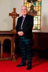 rev. Angus Morrison, moderatore della Chiesa di Scozia