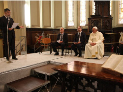 Visita di papa Francesco alle Chiese Valdesi e metodiste (foto Romeo/Riforma)