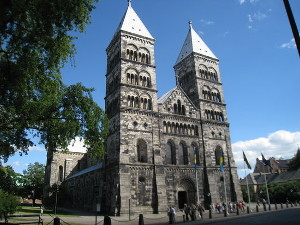 La cattedrale di Lund (Svezia)