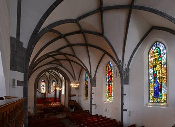 Chiesa evangelica riformata Martinskirche di Coira, Cantone dei Grigioni (Svizzera)