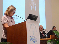 Cristina Comencini alla VII Assemblea CPCE (foto CPCE)