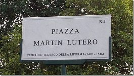piazza Martin Lutero a Roma